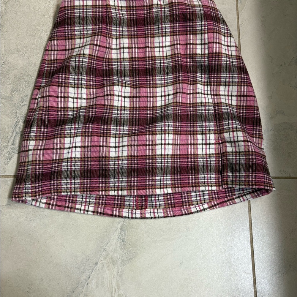 Plaid Pink Skirt